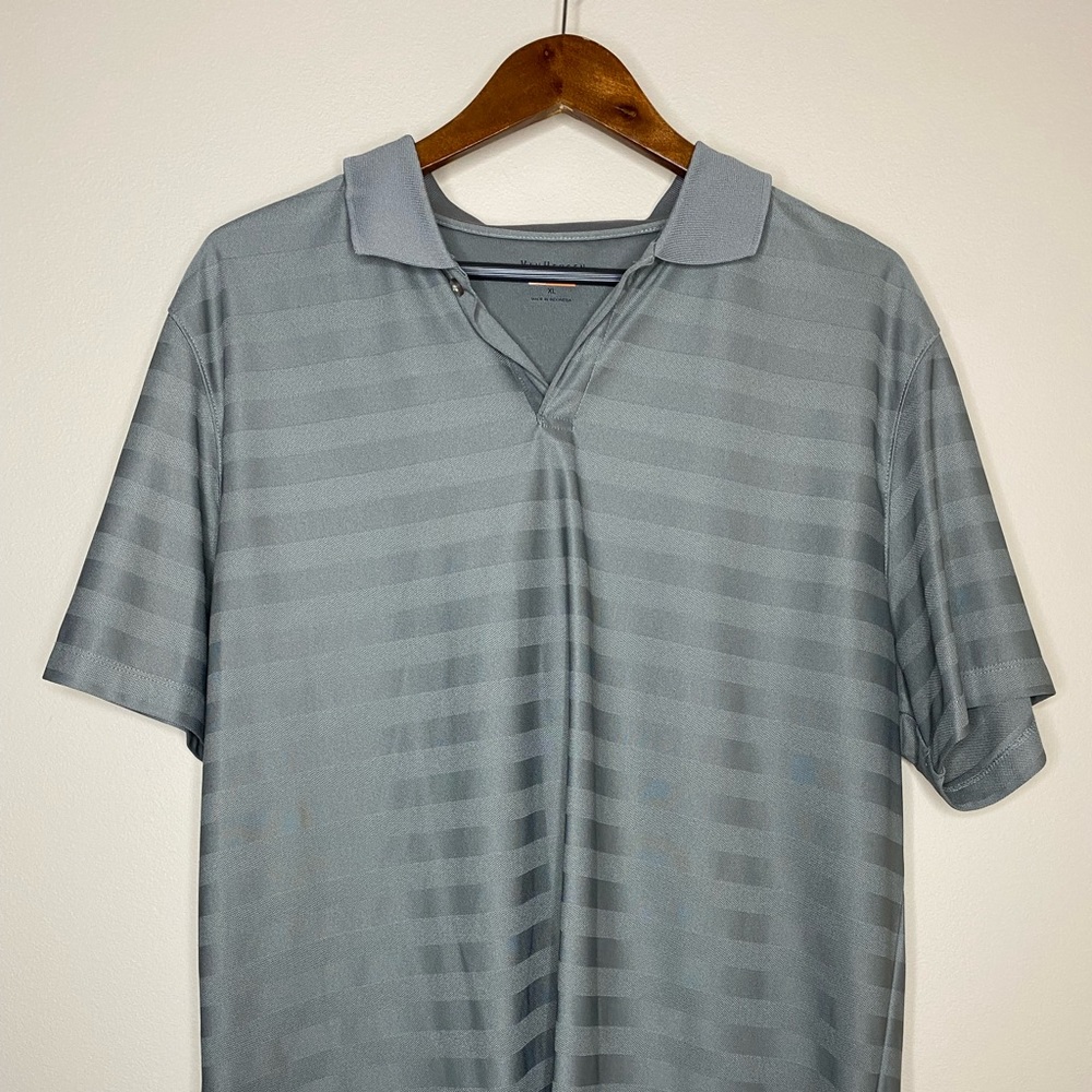 Van Heusen Men’s Gray Polo short sleeve shirt